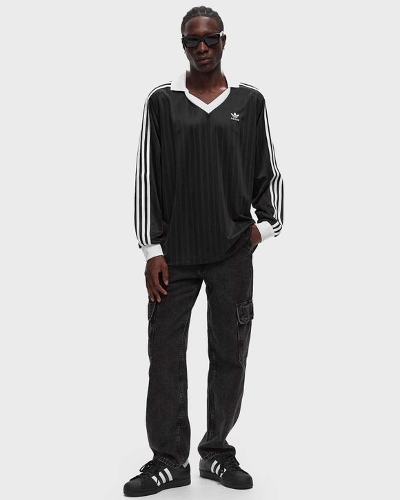 Adidas pique LS Black | BSTN Store