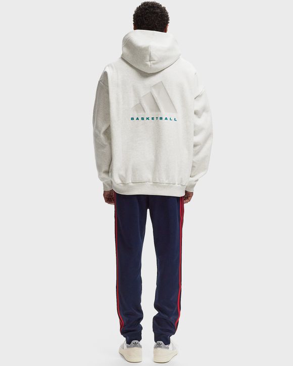 Adidas BASKETBALL HOODIE Grey | BSTN Store
