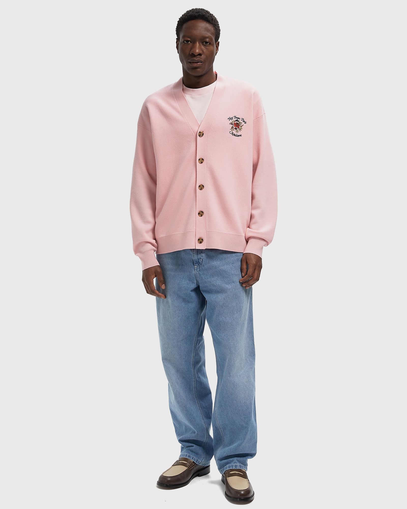 Slogan Rose Cardigan