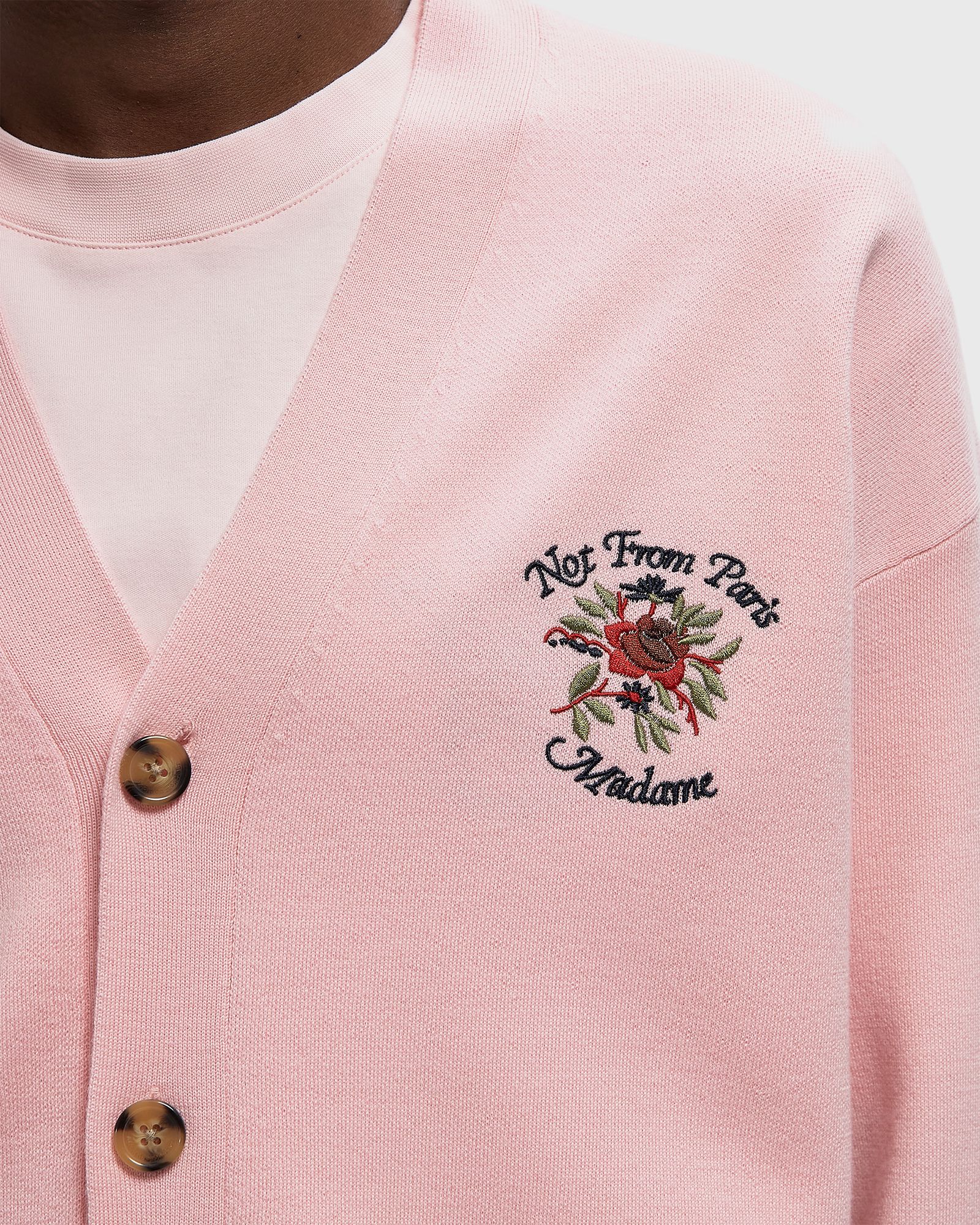 Slogan Rose Cardigan