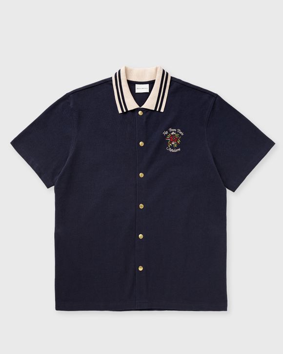 PiquÈe Slogan Rose Shirt