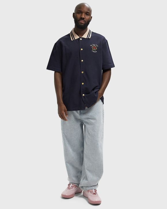 PiquÈe Slogan Rose Shirt