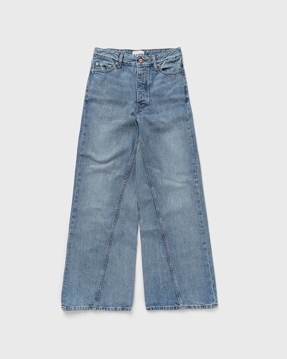 Heavy Denim Wide Drawstring Jeans