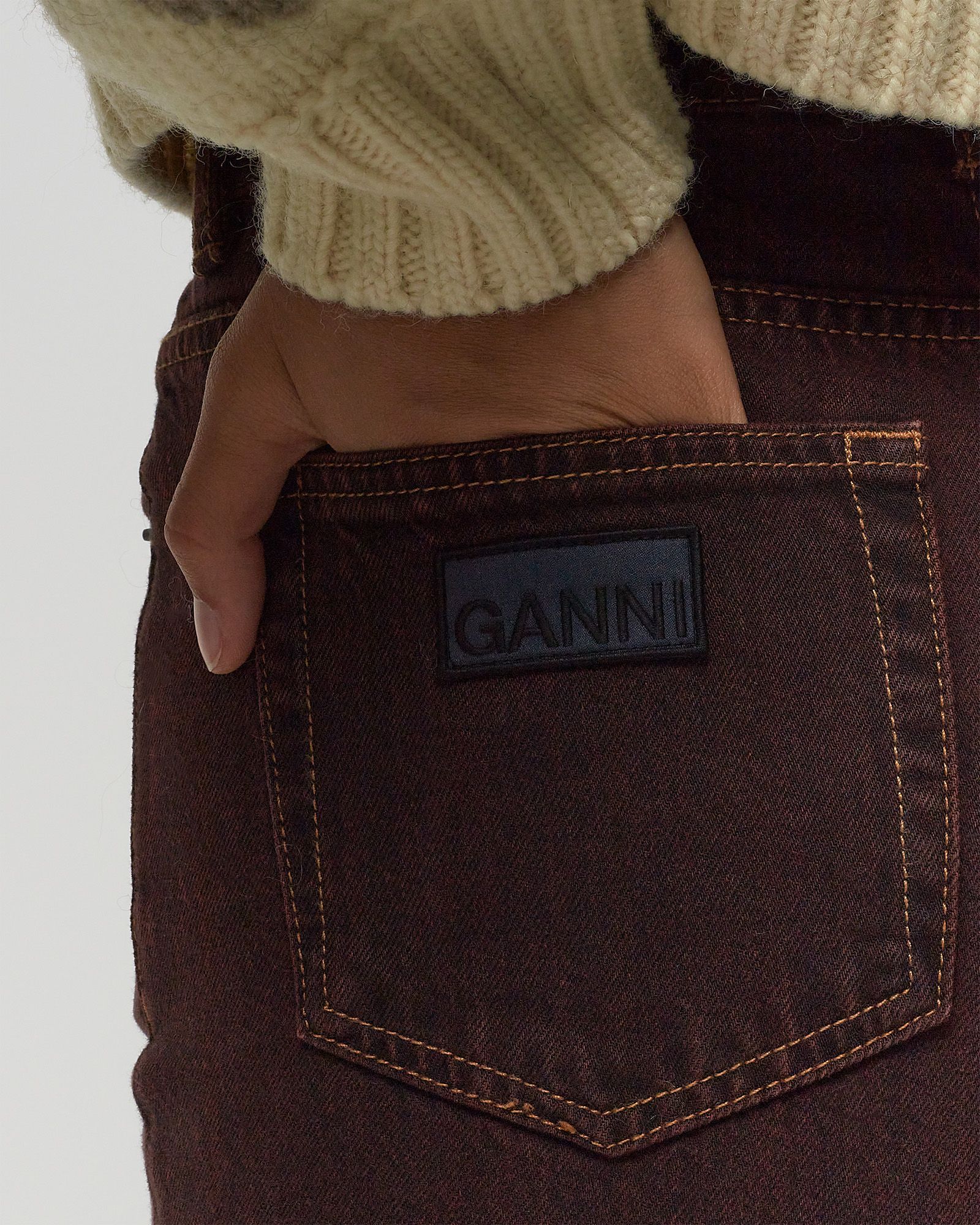 Overdyed Bleach Denim Izey