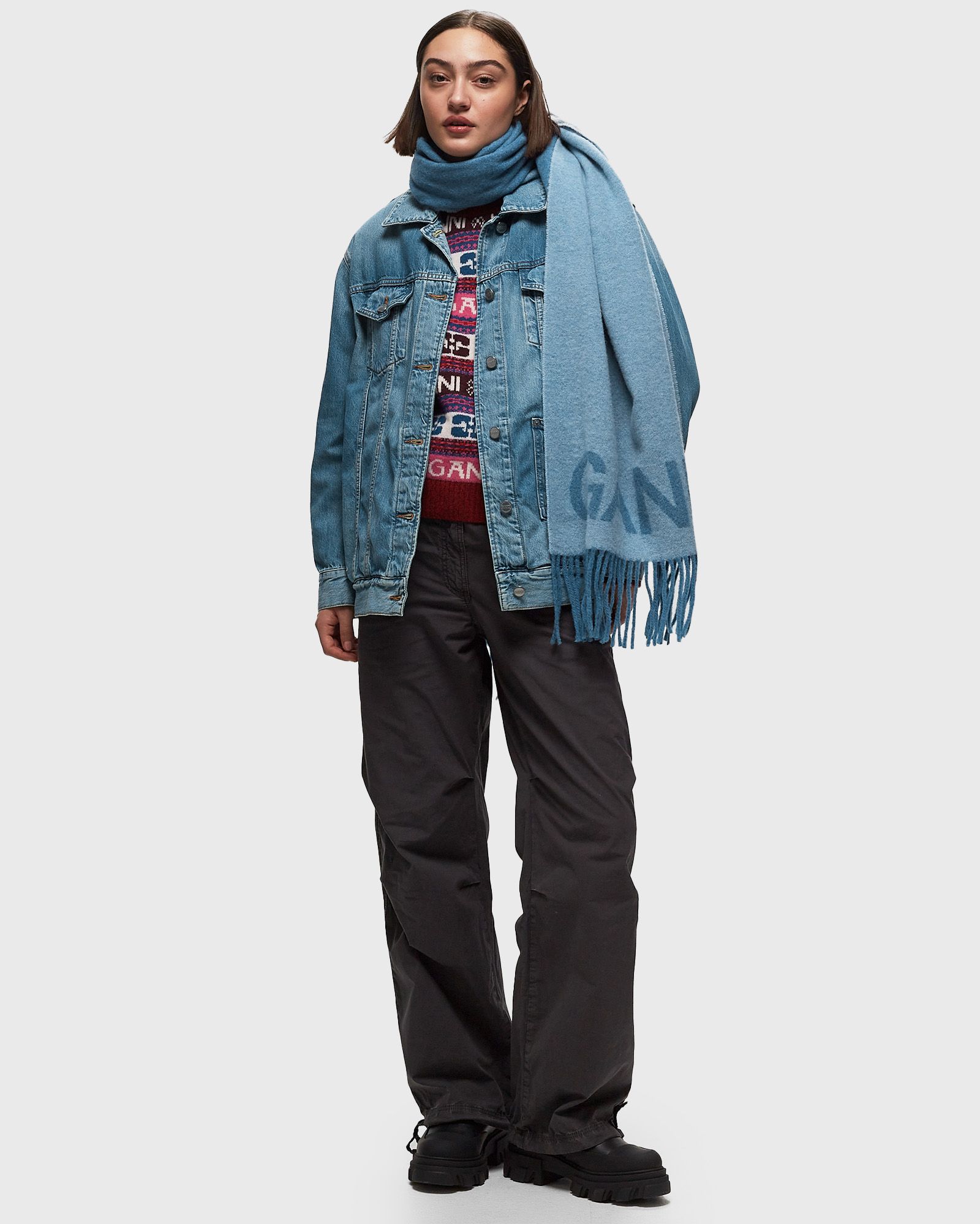 Tint Denim Oversized Jacket