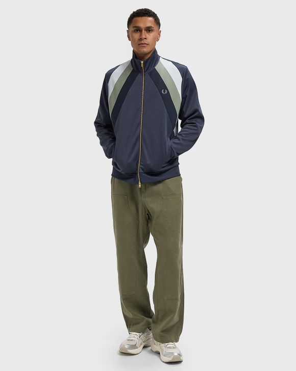 Thumbnail - STRIPED PANEL TRACK JACKET