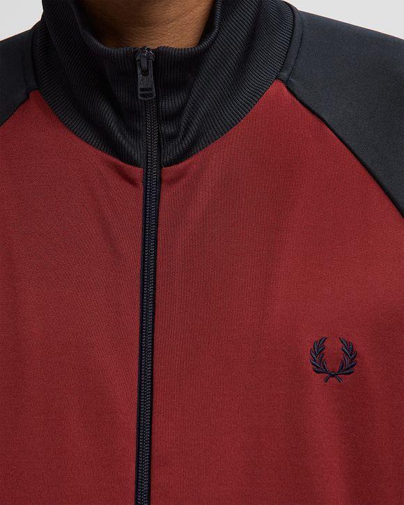 CONTRAST SLEEVE TRACK JACKET