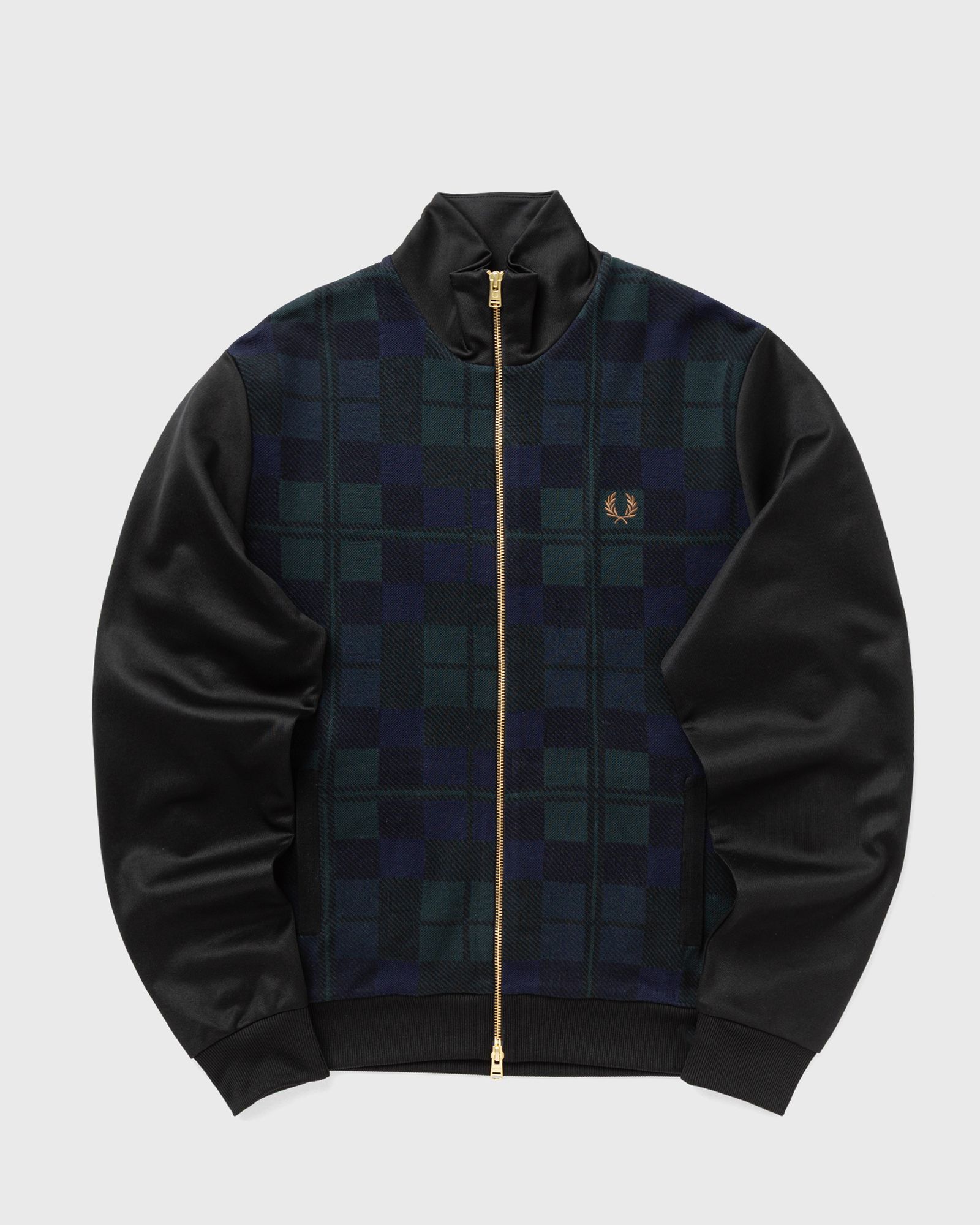 KNITTED FRONT TRACK JACKET