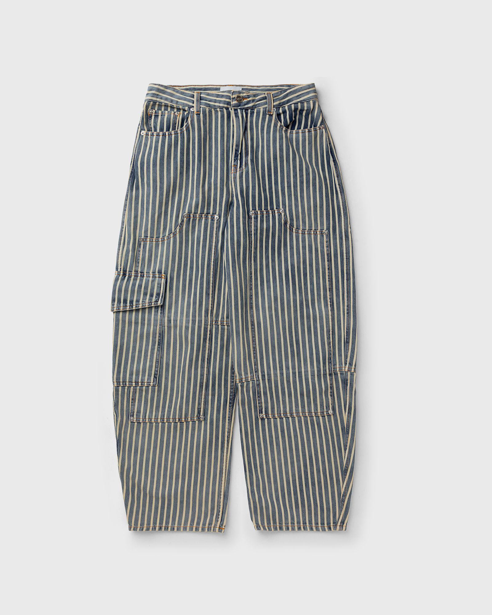 Light Stripe Denim Carpenter Jeans
