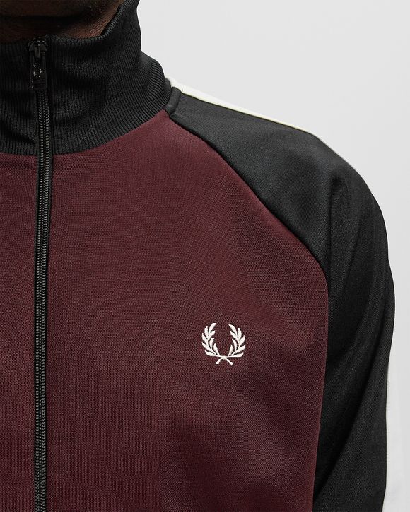 CONTRAST SLEEVE TRACK JACKET