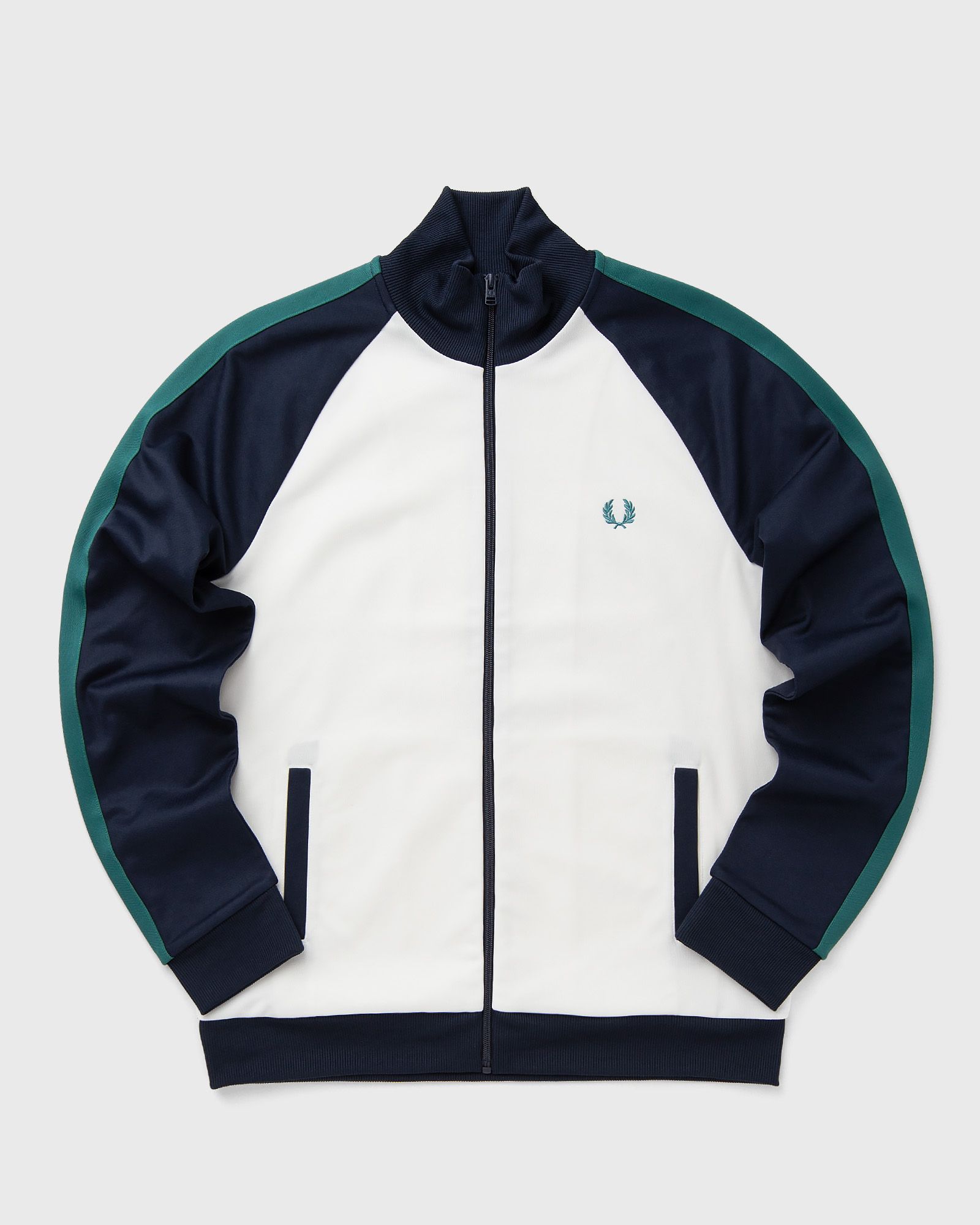 CONTRAST SLEEVE TRACK JACKET