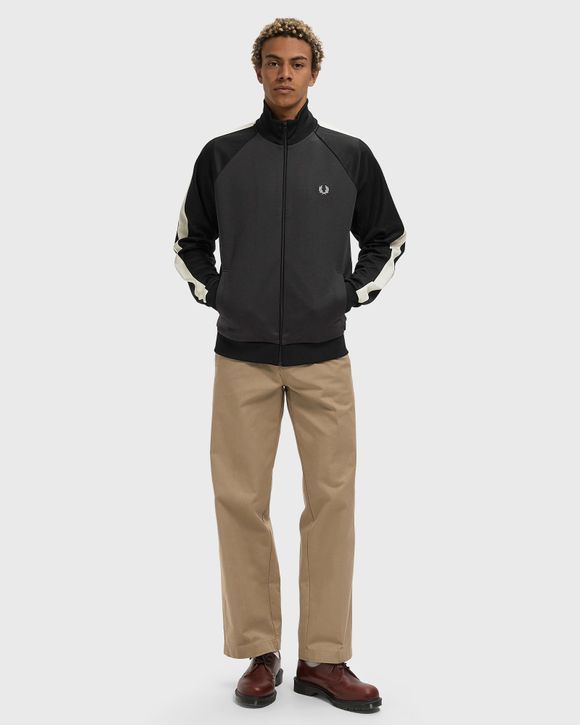 CONTRAST SLEEVE TRACK JACKET