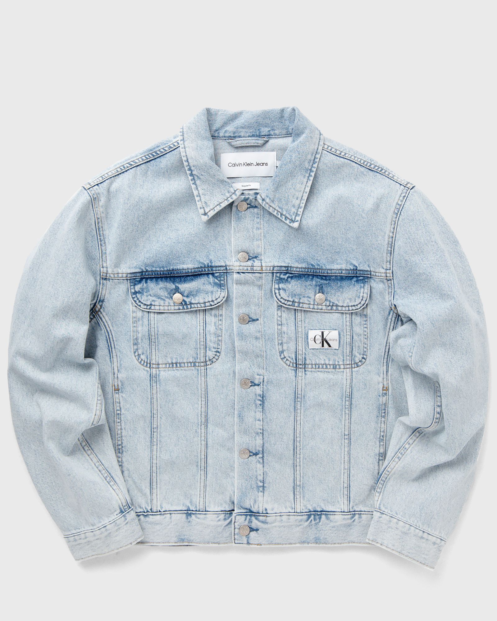 Calvin Klein Jeans - regular 90's denim jacket men denim jackets blue in größe:xxl