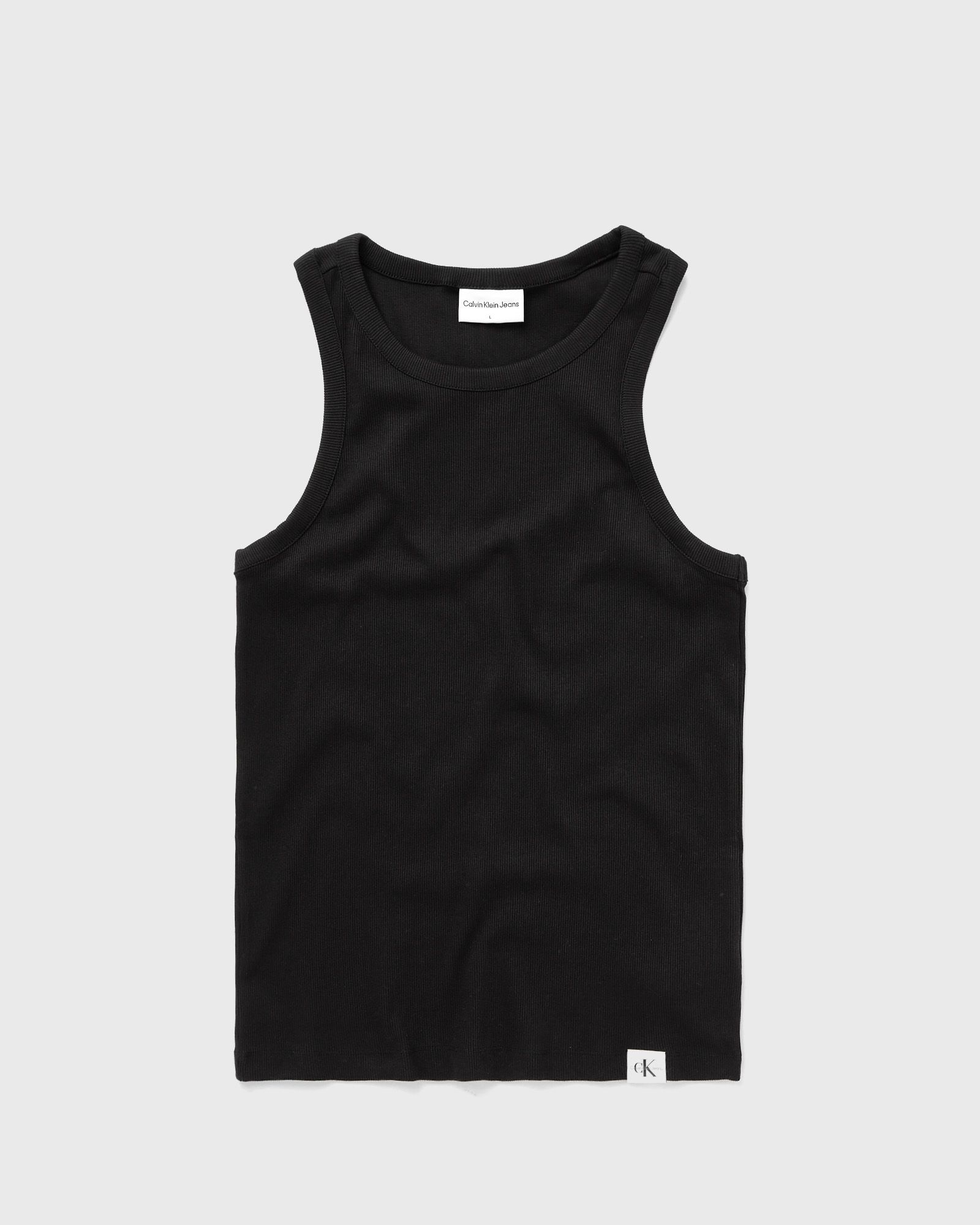 WOVEN TAB TANK TOP