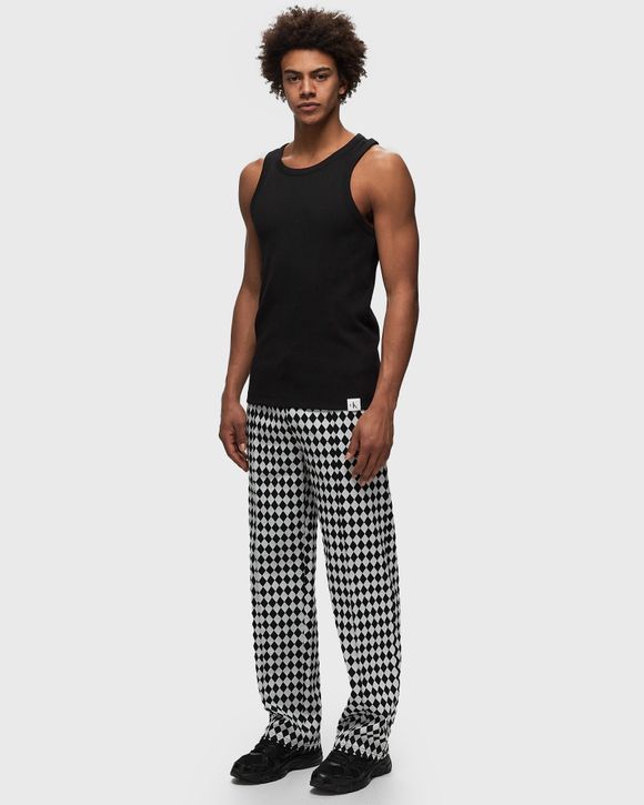 WOVEN TAB TANK TOP