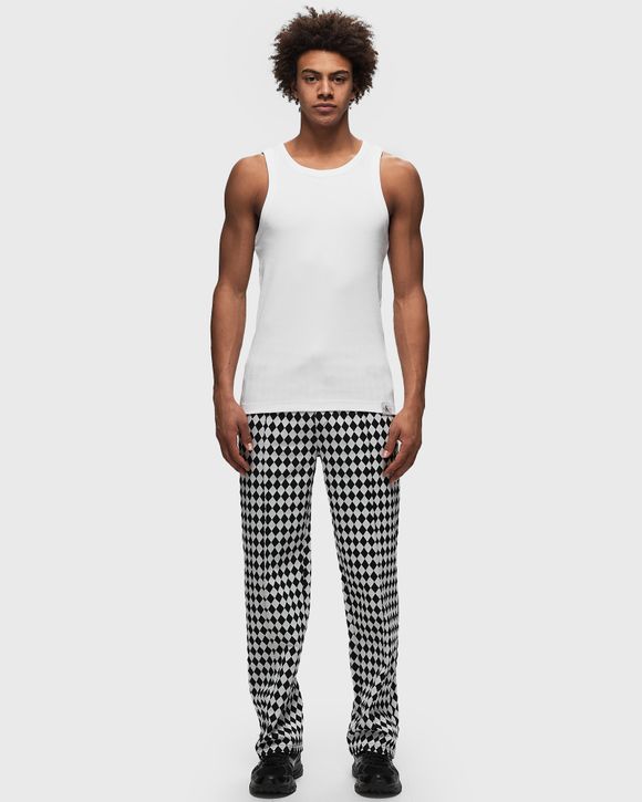 Calvin Klein Jeans WOVEN TAB TANK TOP White | BSTN Store
