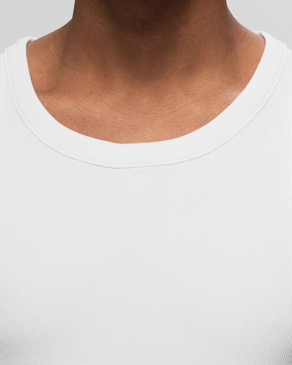 Calvin Klein Jeans WOVEN TAB TANK TOP White | BSTN Store | T-Shirts
