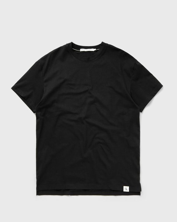 WOVEN TAB LONG TEE