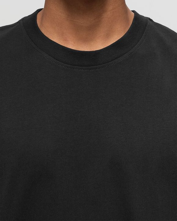 WOVEN TAB LONG TEE