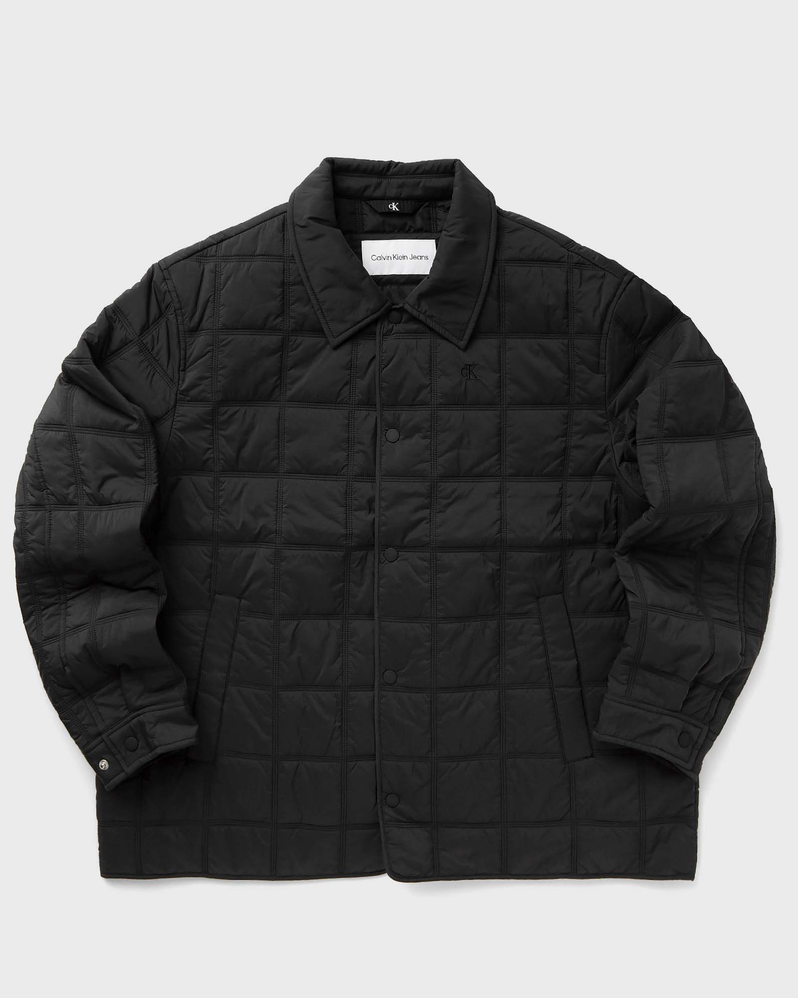 Calvin Klein Jeans - quilted jacket men windbreaker black in größe:xl