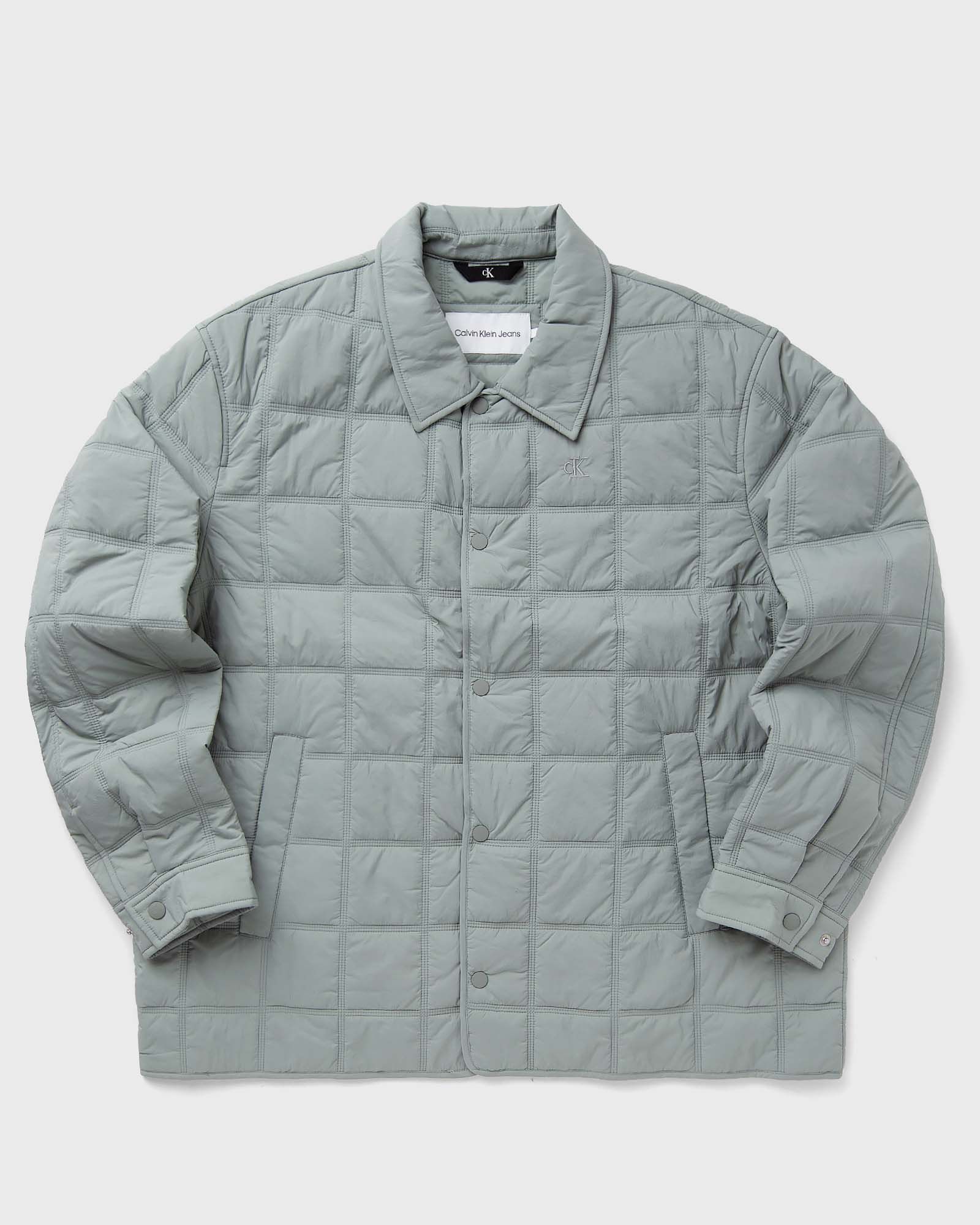 Calvin Klein Jeans - quilted jacket men windbreaker grey in größe:xl