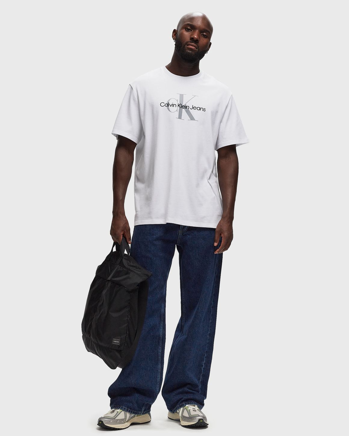 一番の Calvin Store BSTN | Blue LOOSE 90'S Jeans Klein サロペット・オーバーオール・オールインワン