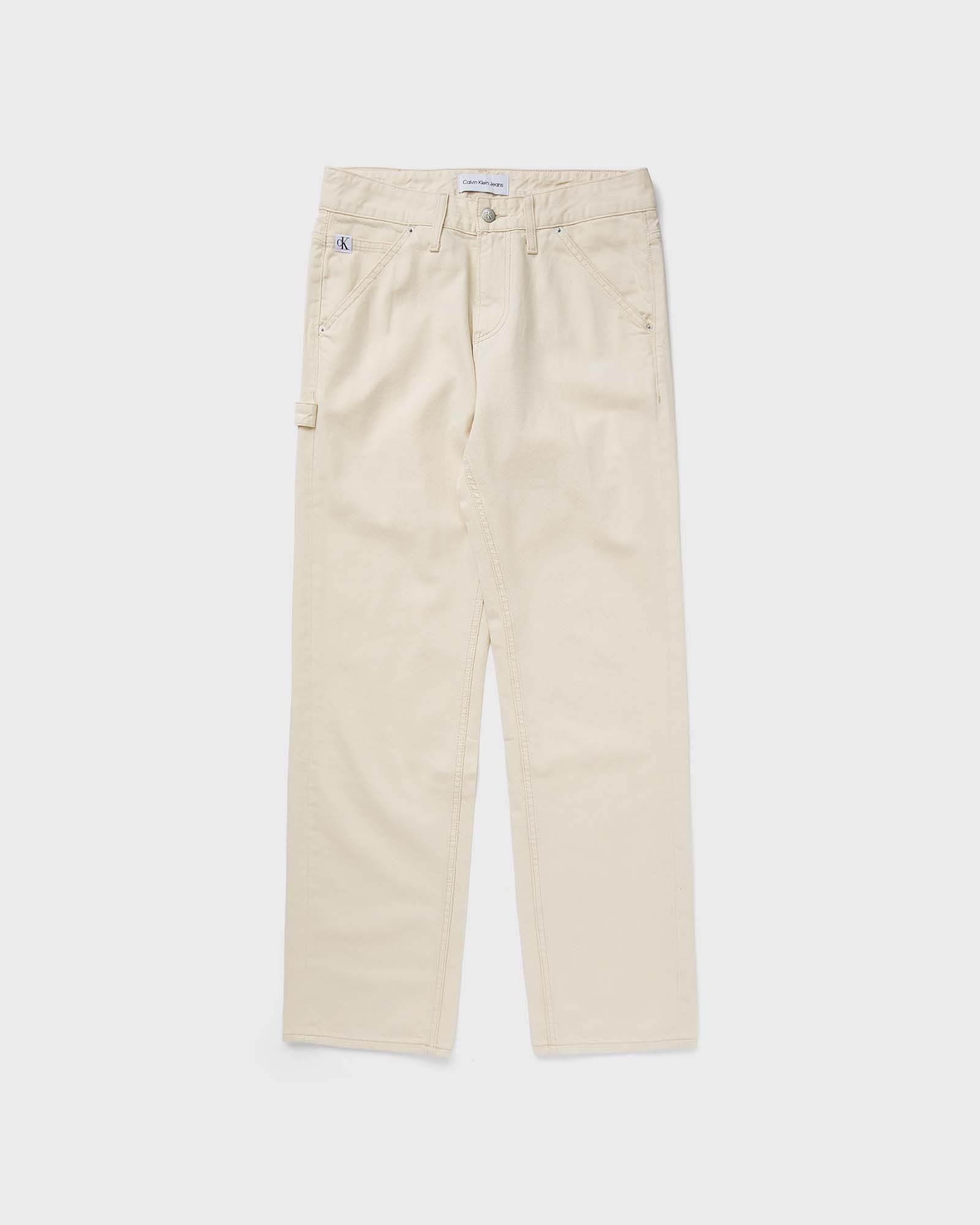 Calvin Klein Jeans - 90's straight min carpenter men jeans beige in größe:xxl