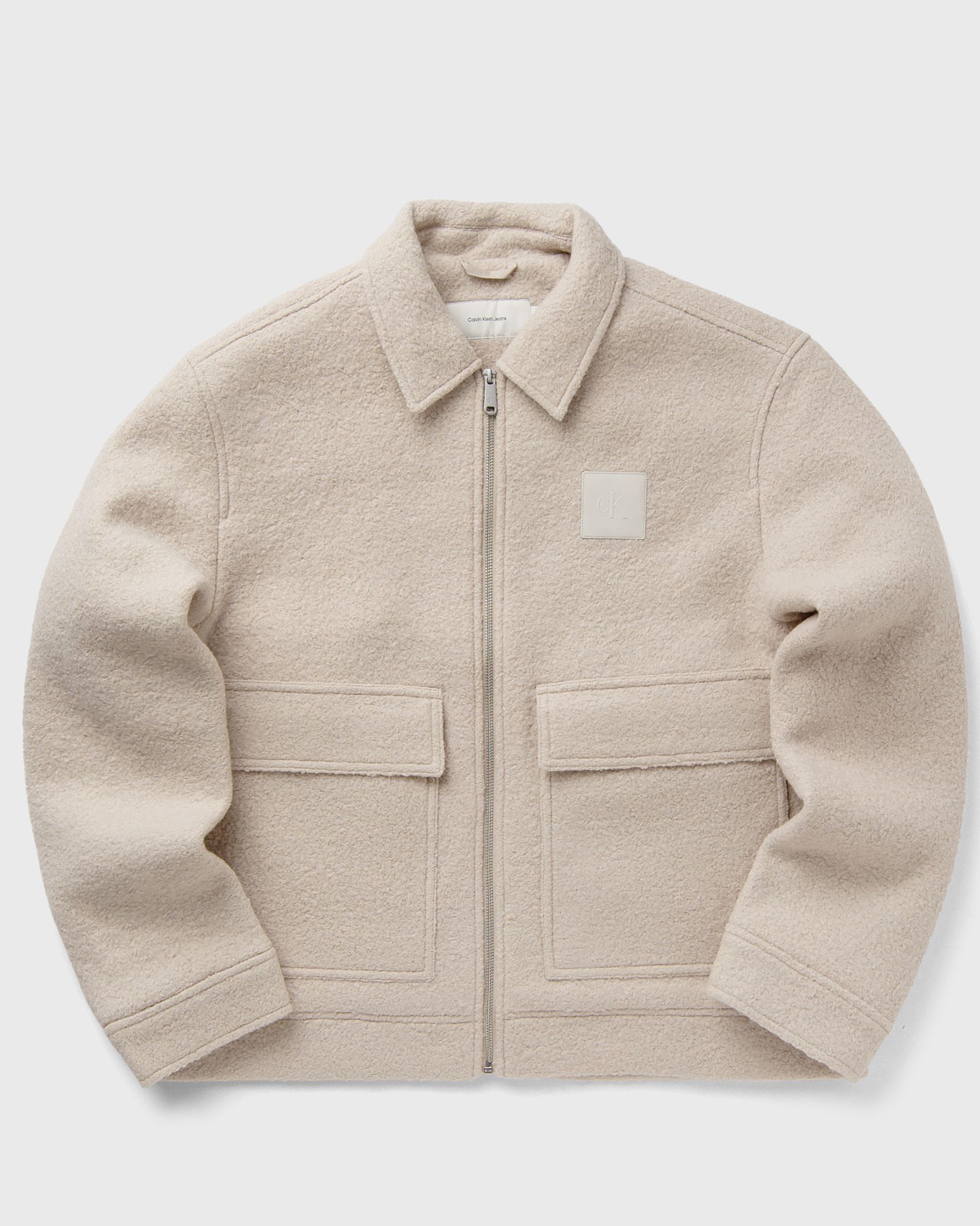 TEXTURED WOOL JACKET