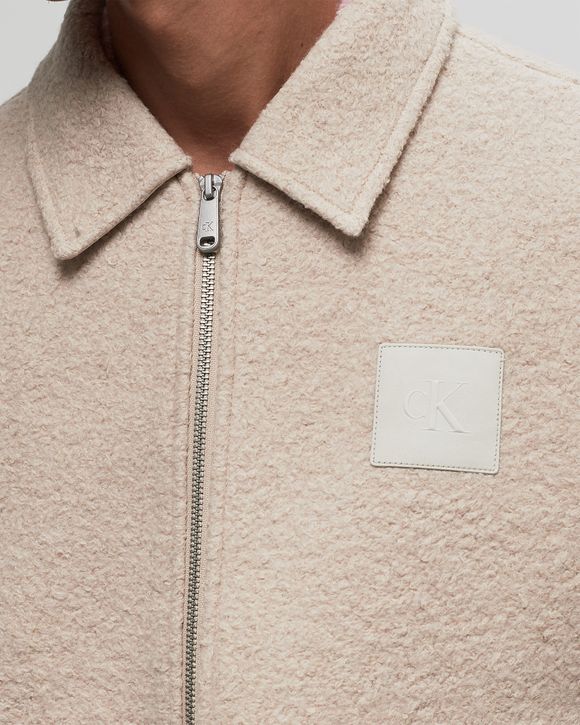 TEXTURED WOOL JACKET