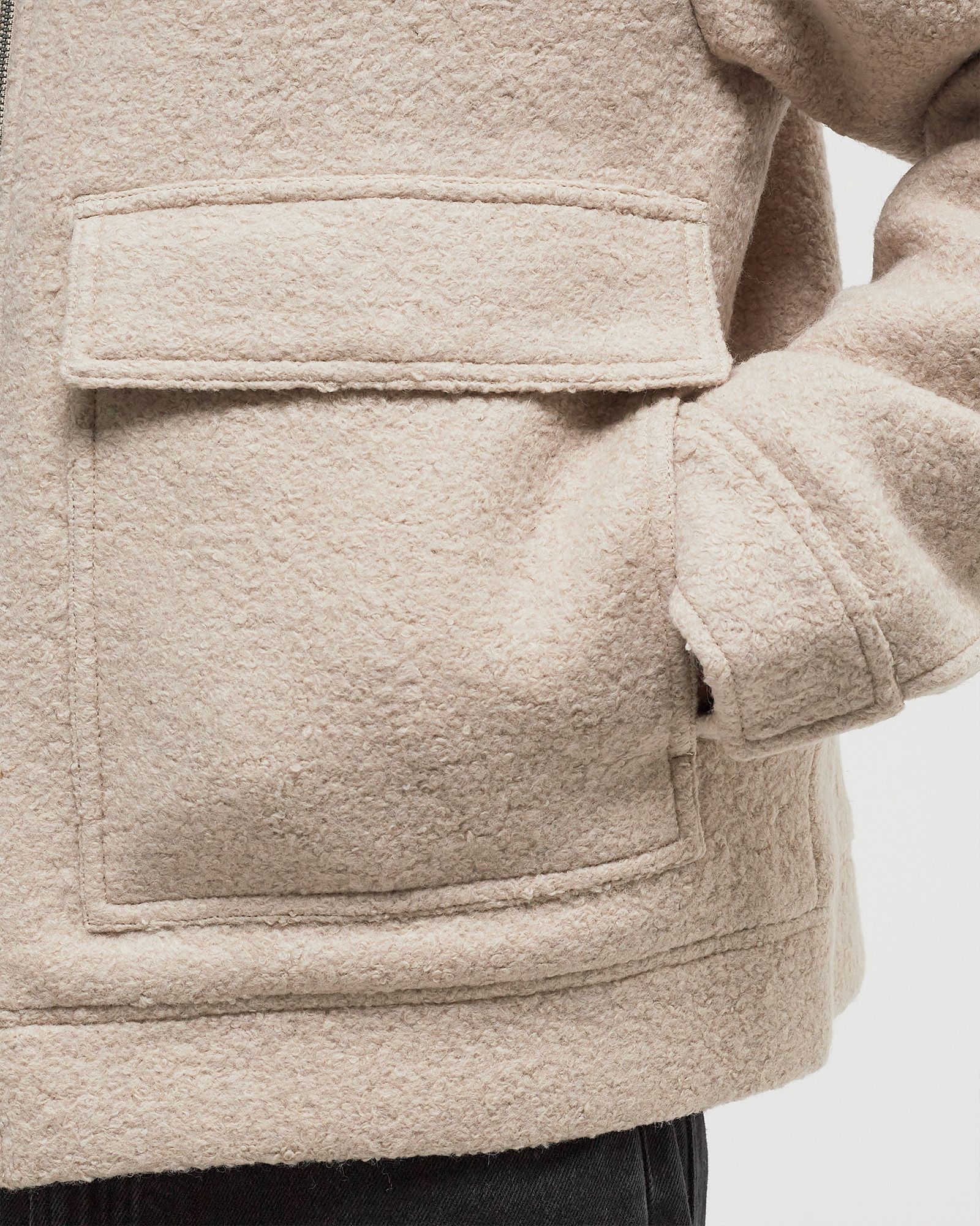 TEXTURED WOOL JACKET