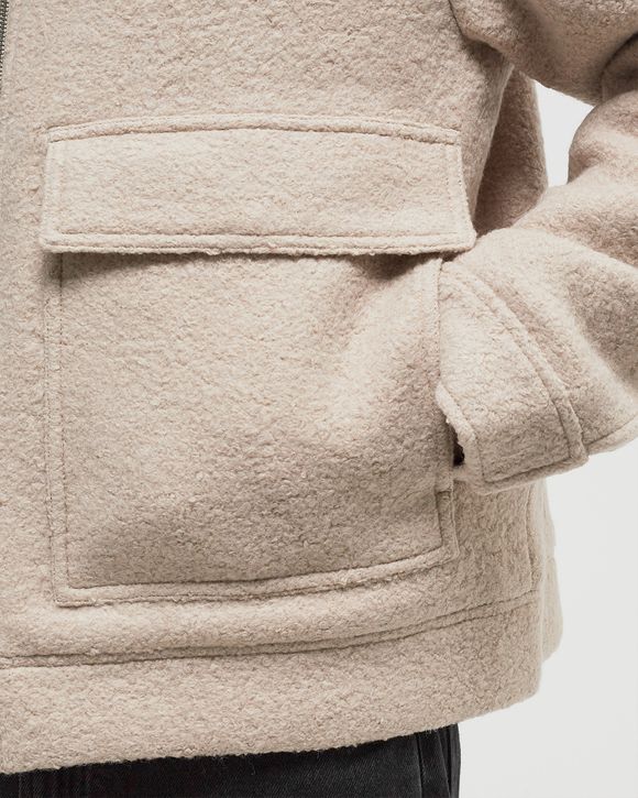 TEXTURED WOOL JACKET