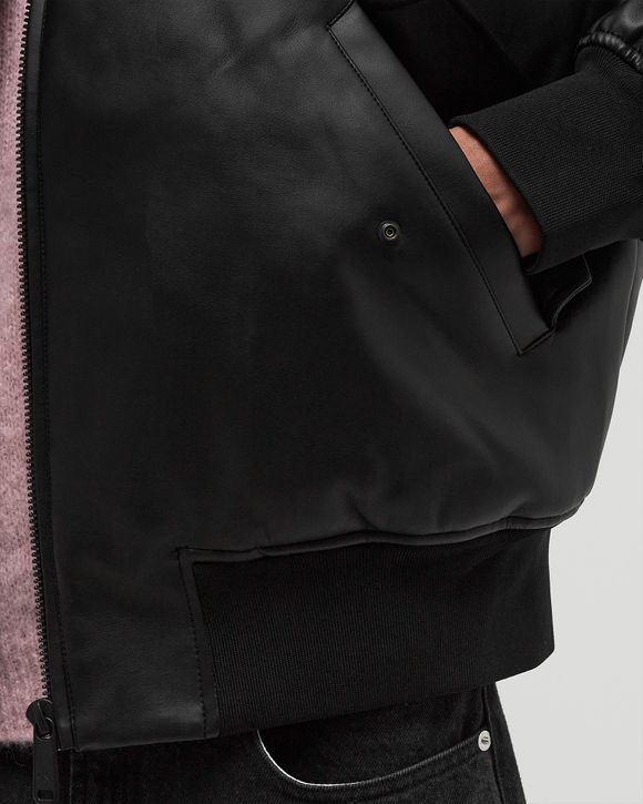 FAUX LEATHER AVIATOR