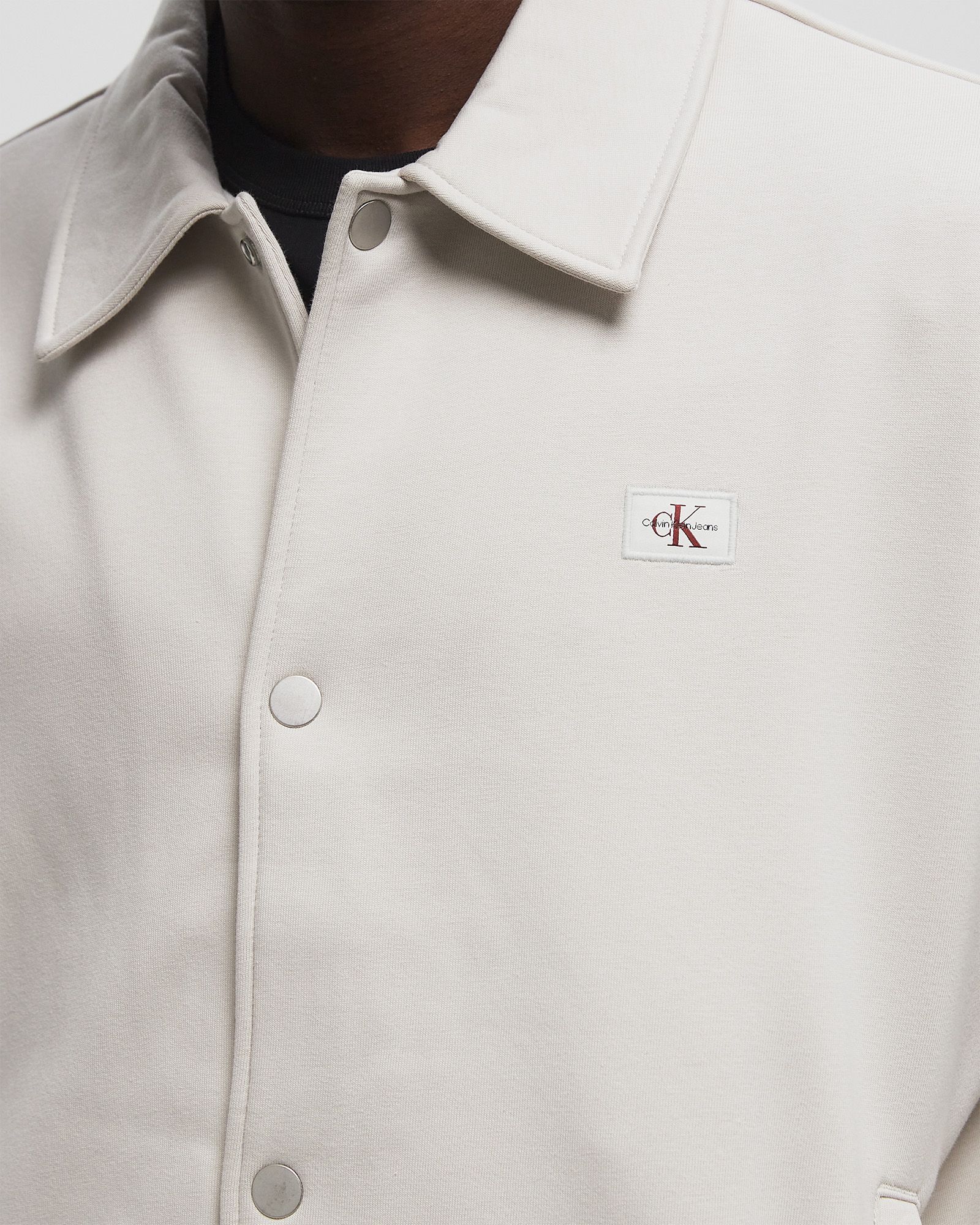 WOVEN LABEL SNAP HWK JACKET