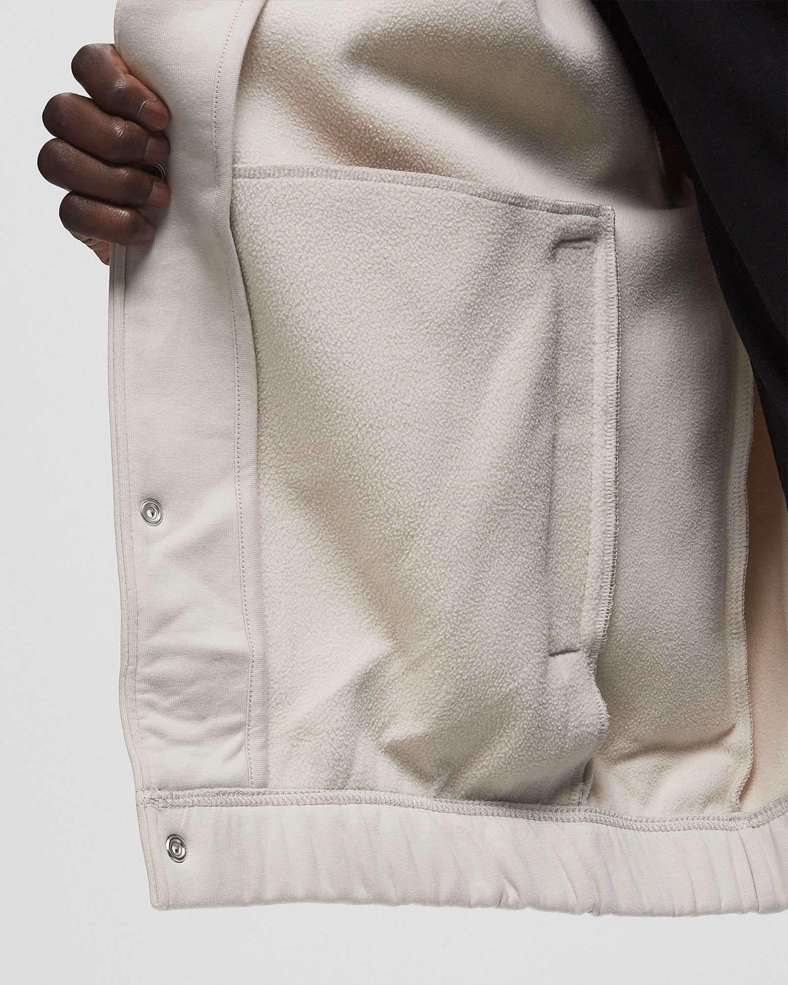 WOVEN LABEL SNAP HWK JACKET