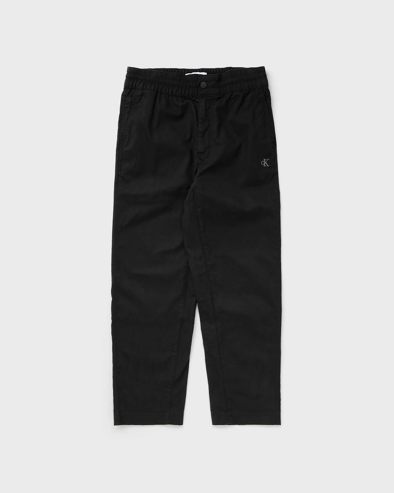 Calvin Klein Jeans - cropped woven pant men casual pants black in größe:l