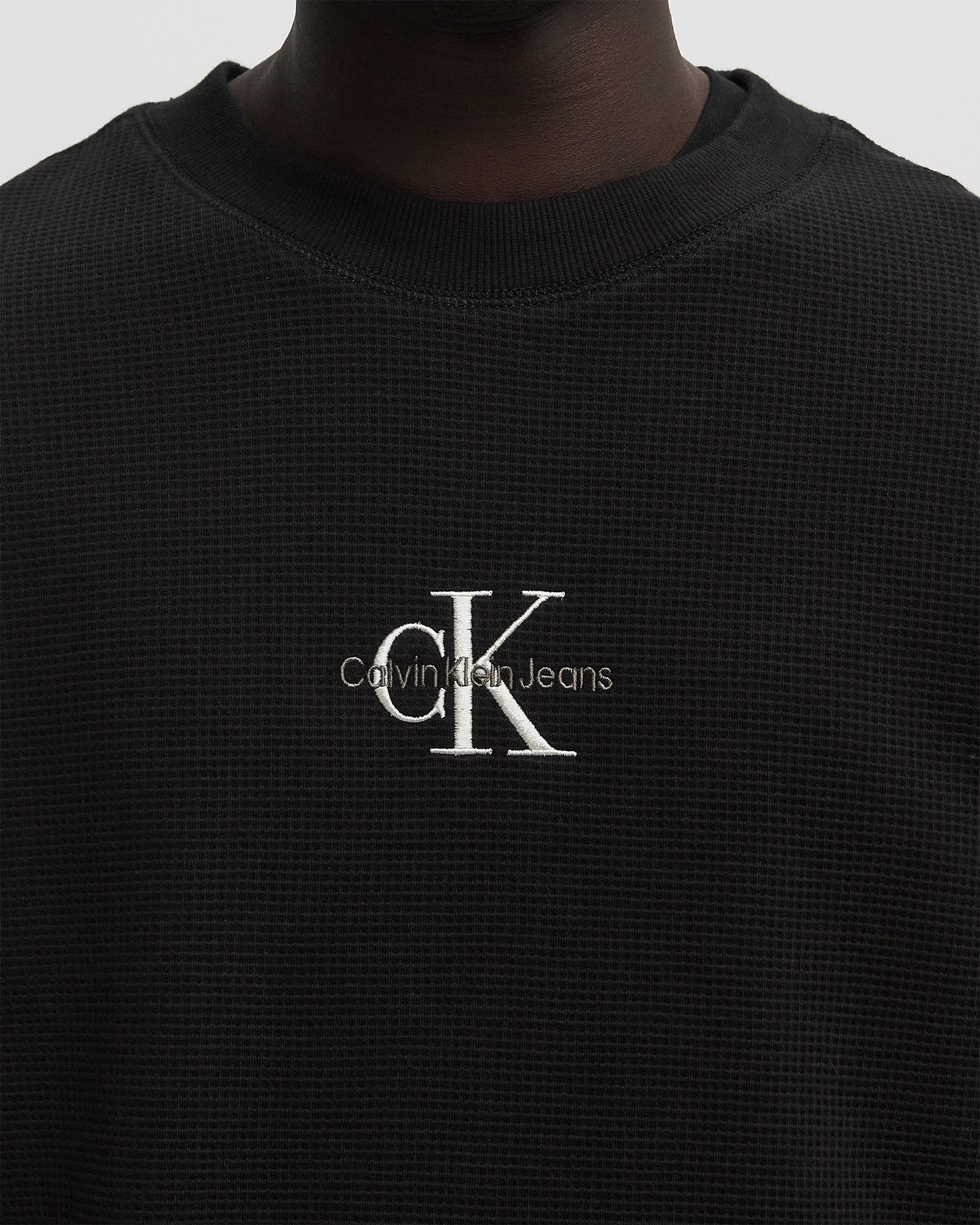 MONOLOGO WAFFLE LS TEE