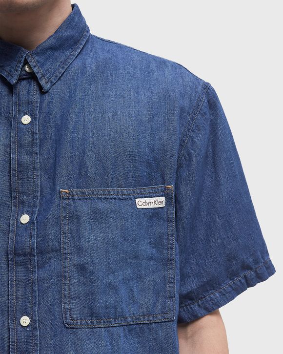 REGULAR SS DENIM SHIRT