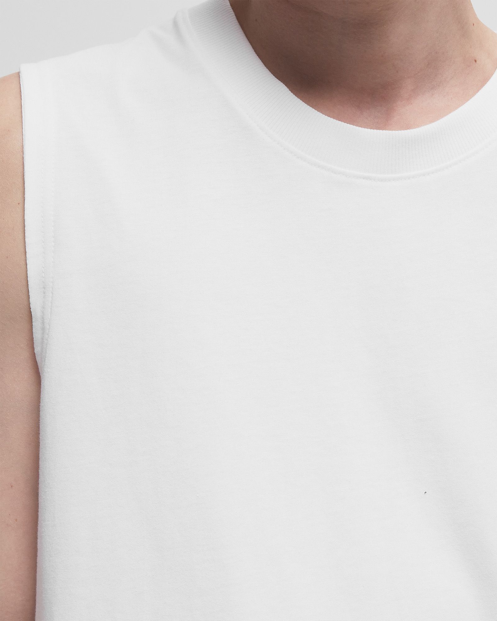 WOVEN LABEL TANK