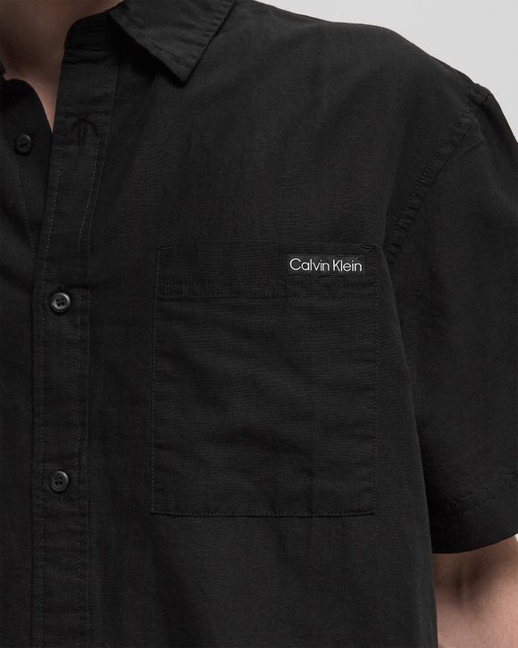 LINEN COTTON S/S SHIRT