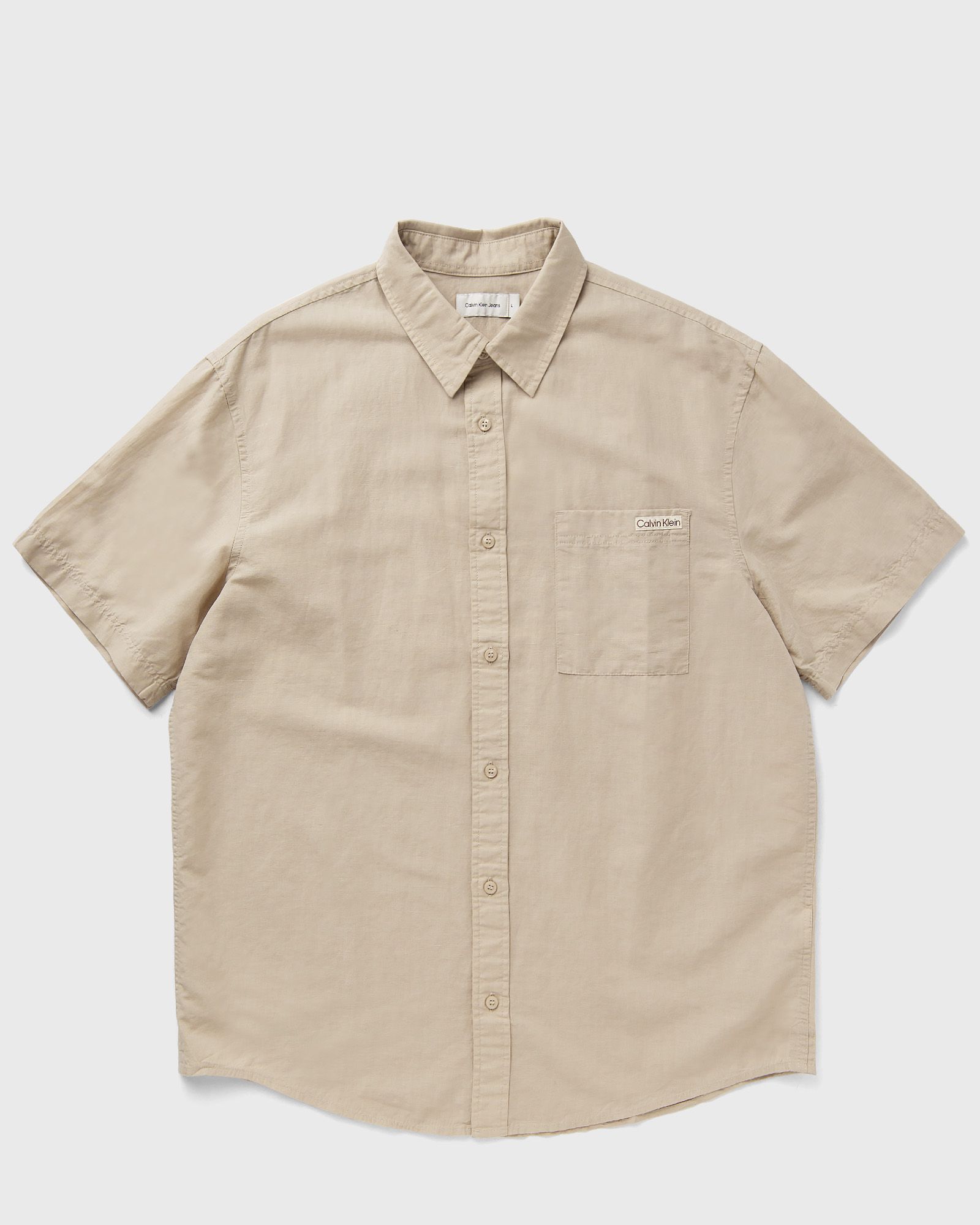 LINEN COTTON S/S SHIRT