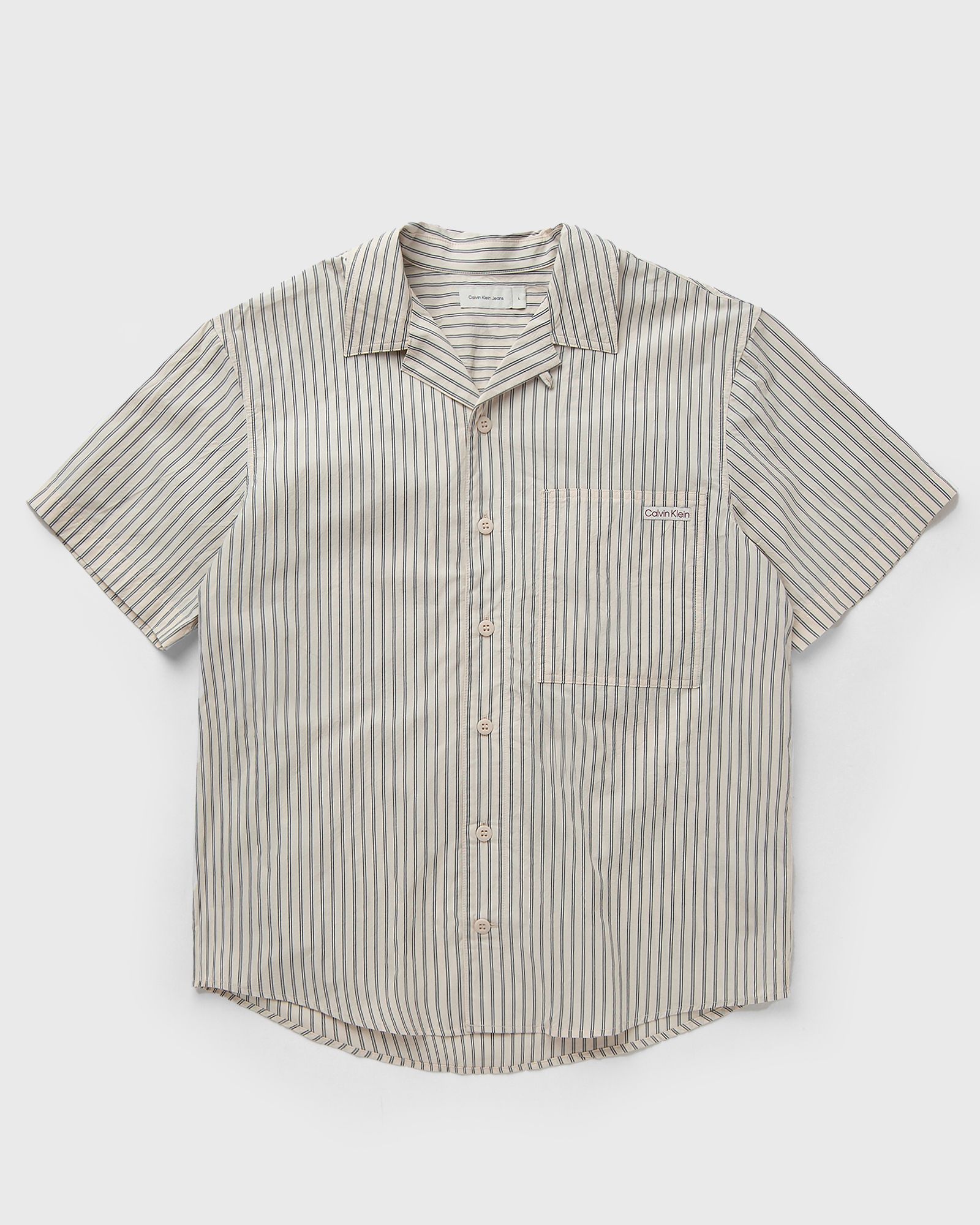 COTTON POPLIN S/S SHIRT