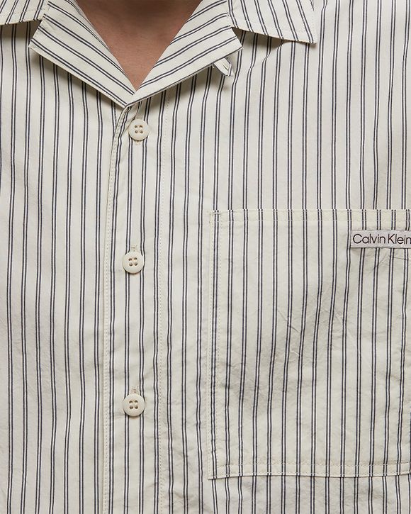 COTTON POPLIN S/S SHIRT