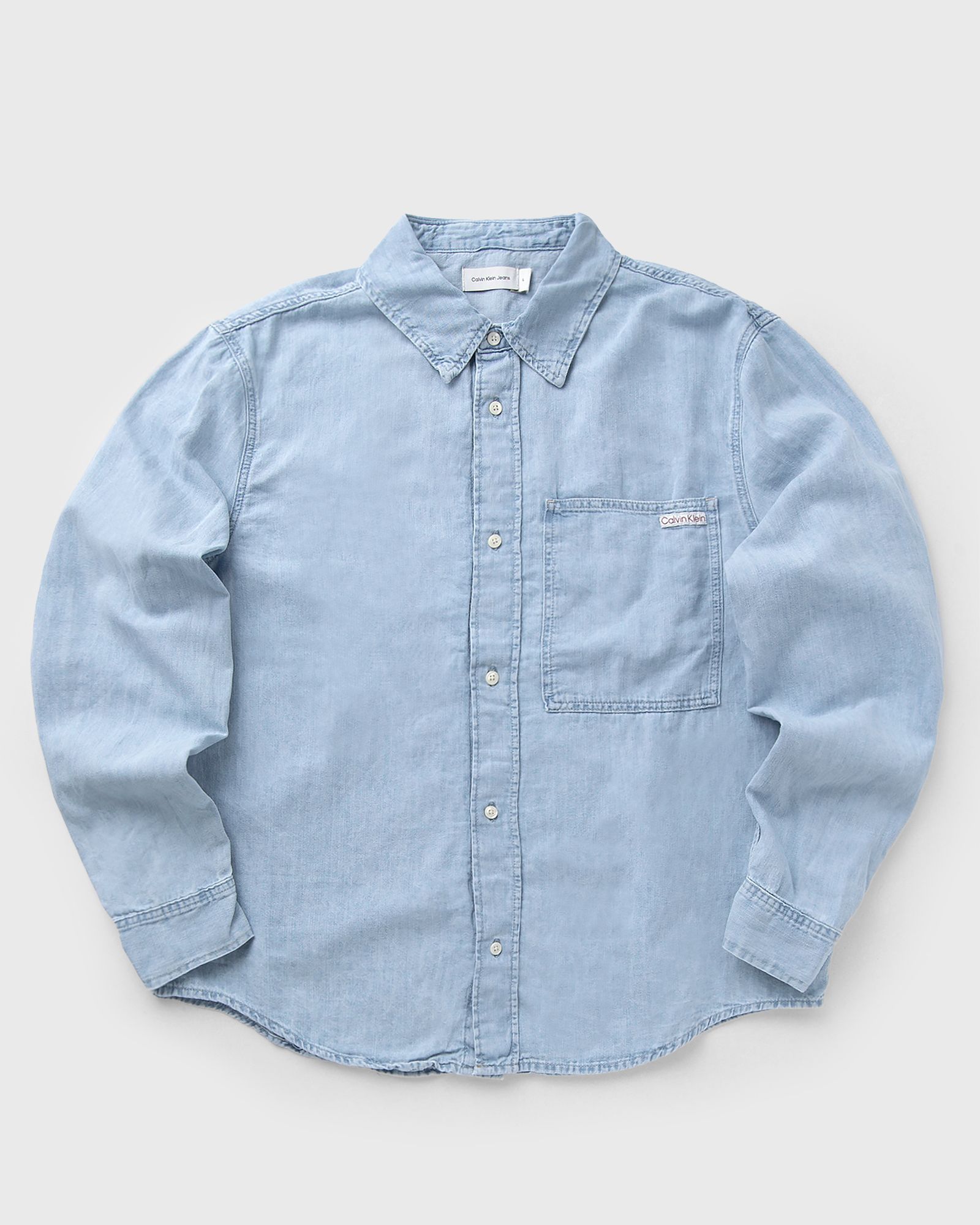 REGULAR LINEAR DENIM SHIRT