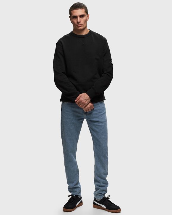 Calvin Klein Jeans BADGE CREW NECK Black