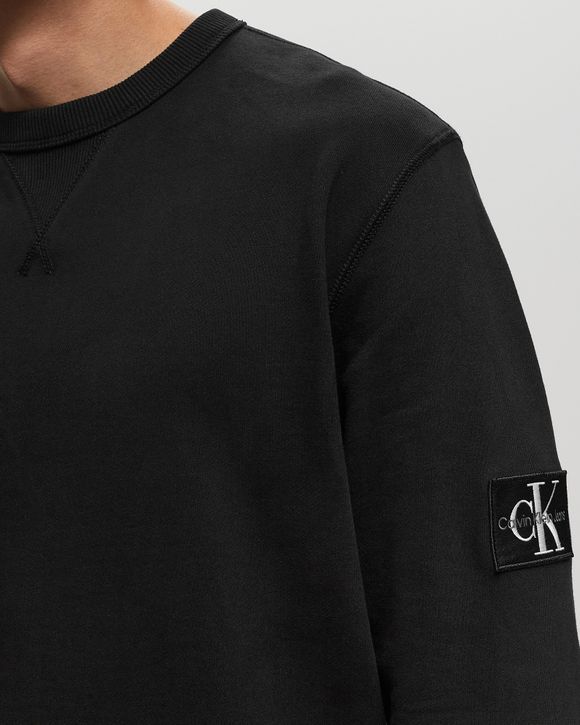 Calvin Klein Jeans BADGE CREW NECK Black | BSTN Store