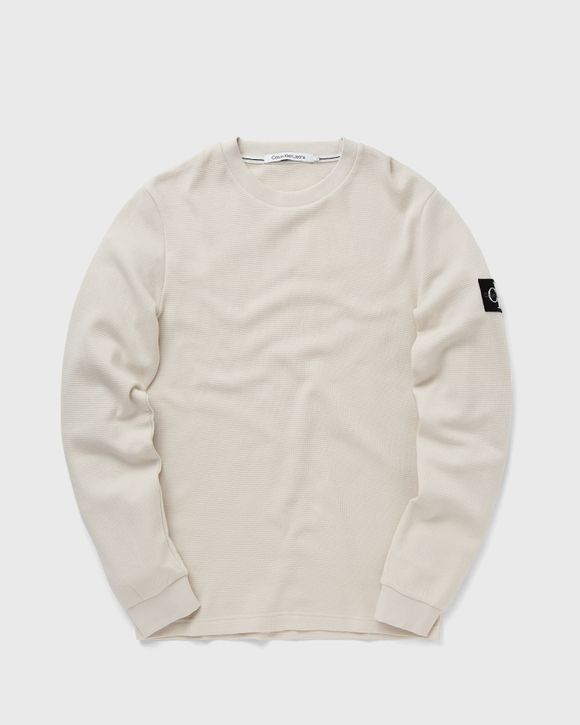 BADGE WAFFLE LS TEE