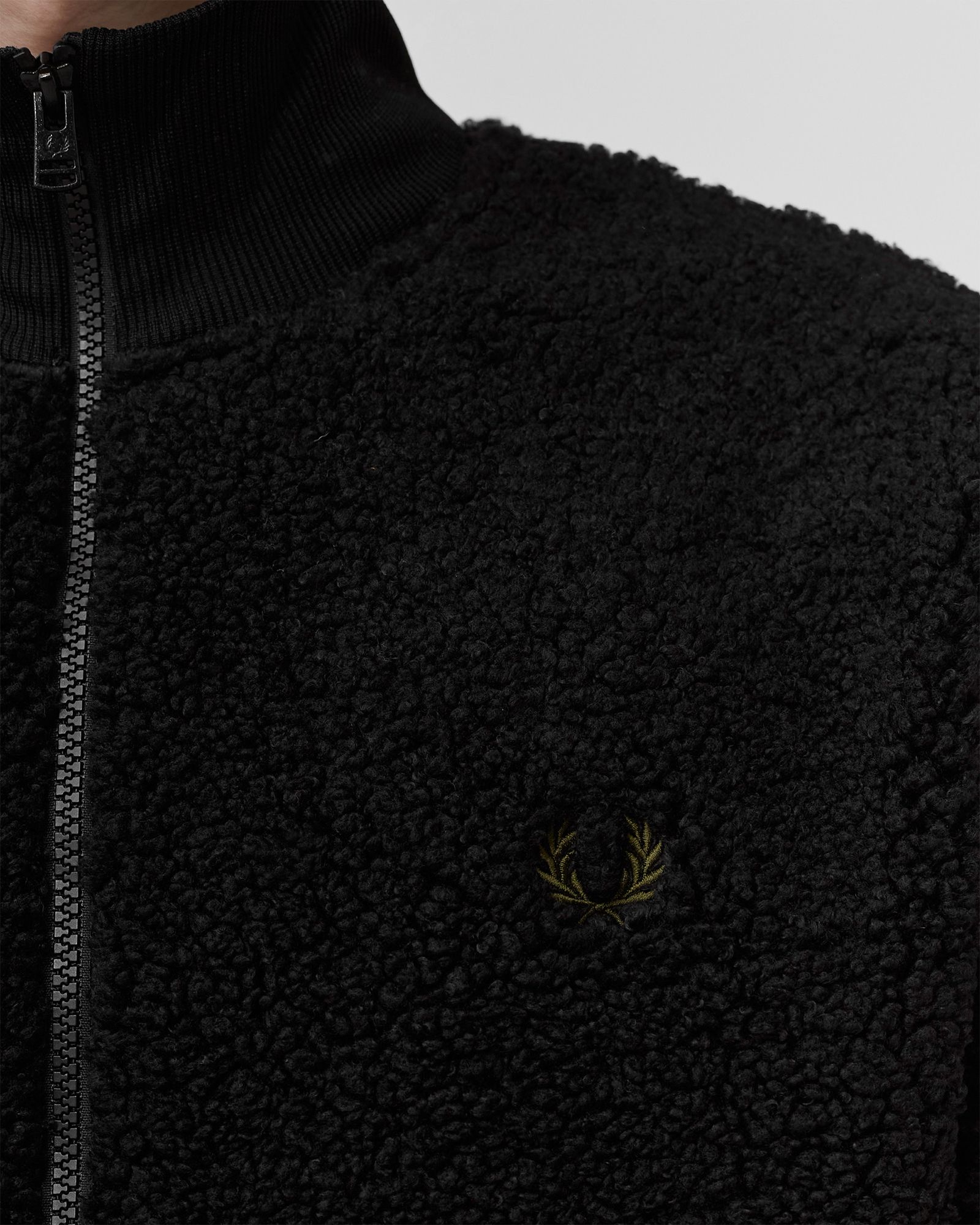 BORG FLEECE TRACK JACKET