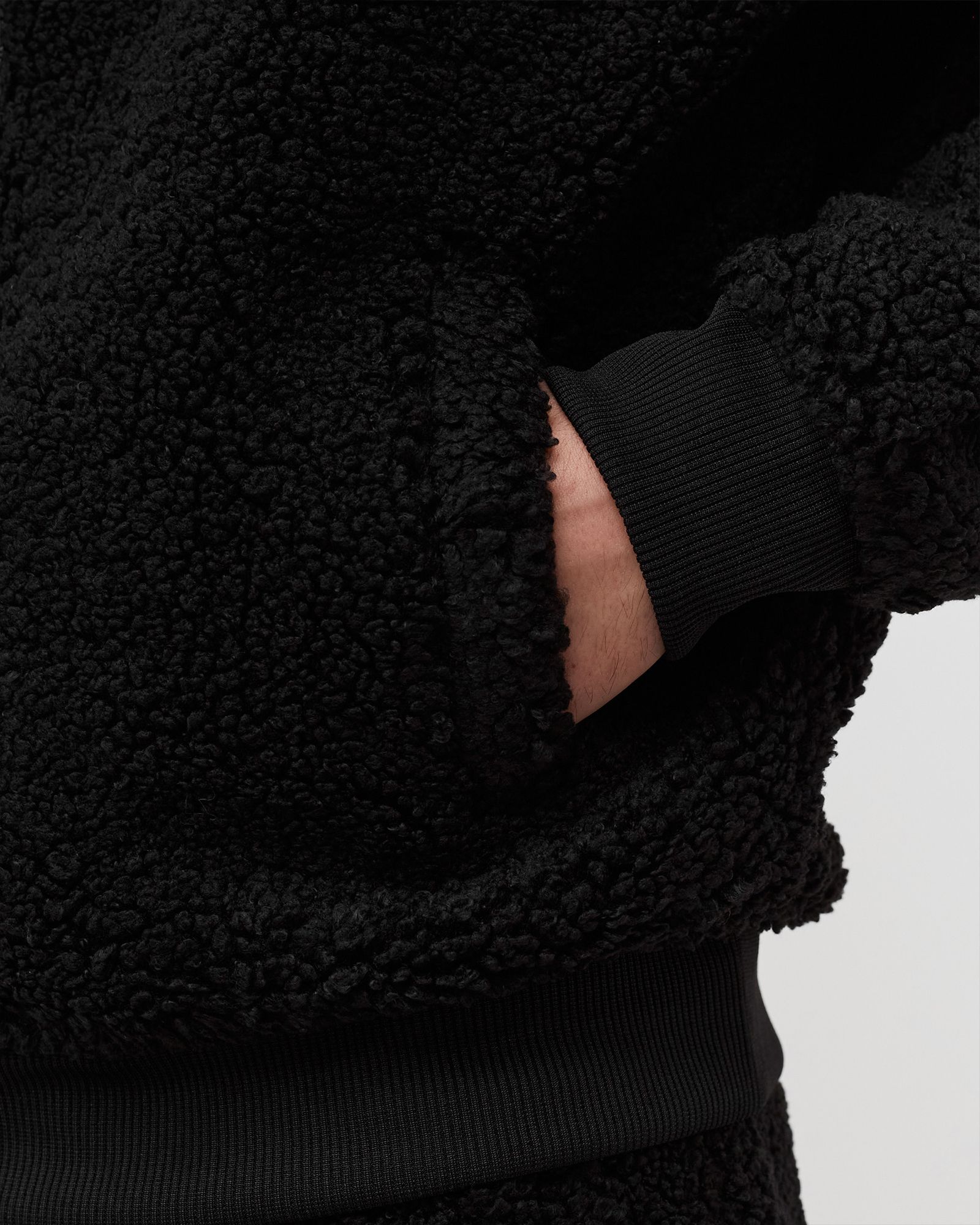 BORG FLEECE TRACK JACKET