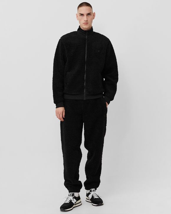 Fred Perry BORG FLEECE TRACK JACKET Black BLACK