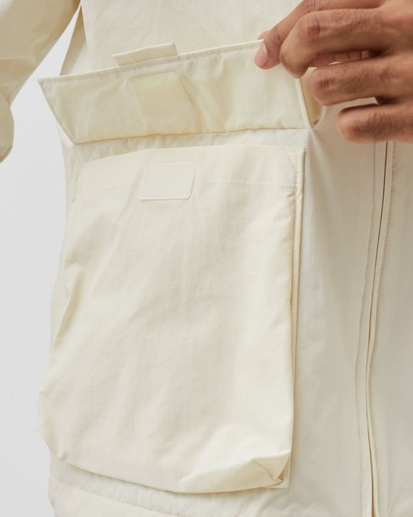 Fred Perry PATCH POCKET ZIP THROUGH JKT White | BSTN Store